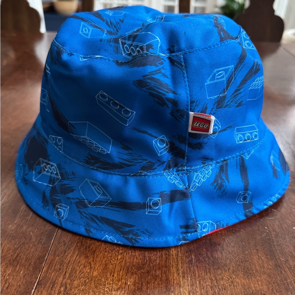 Reversible Lego bucket hat, kids size. Brand new!